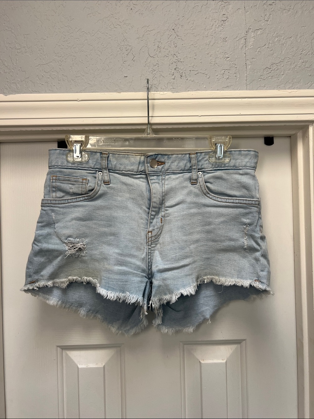 Light Wash Denim Women's Shorts